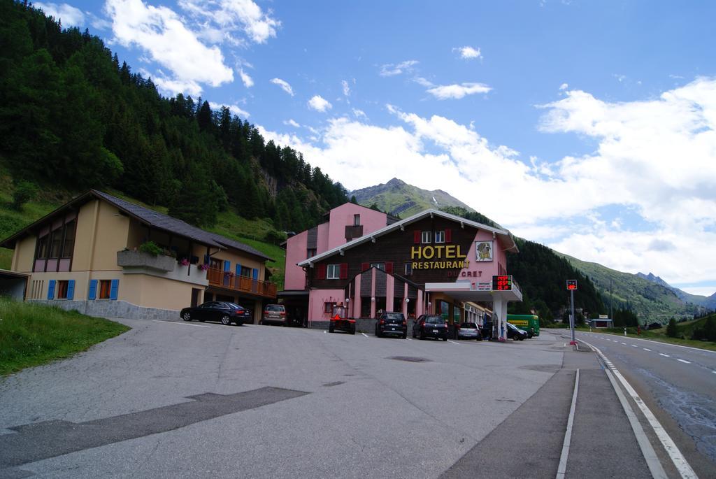 Hotel Restaurant Du Cret Bourg-Saint-Pierre Zewnętrze zdjęcie